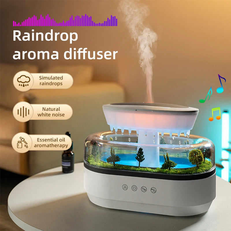 AromaHaven Raindrop Diffuser