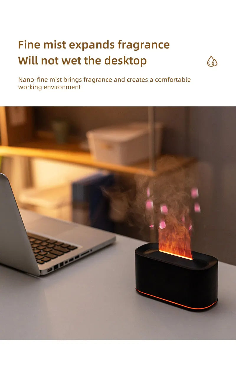 AromaHaven Fireplace Diffuser