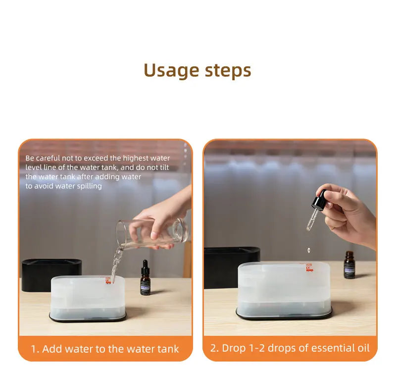 AromaHaven Fireplace Diffuser