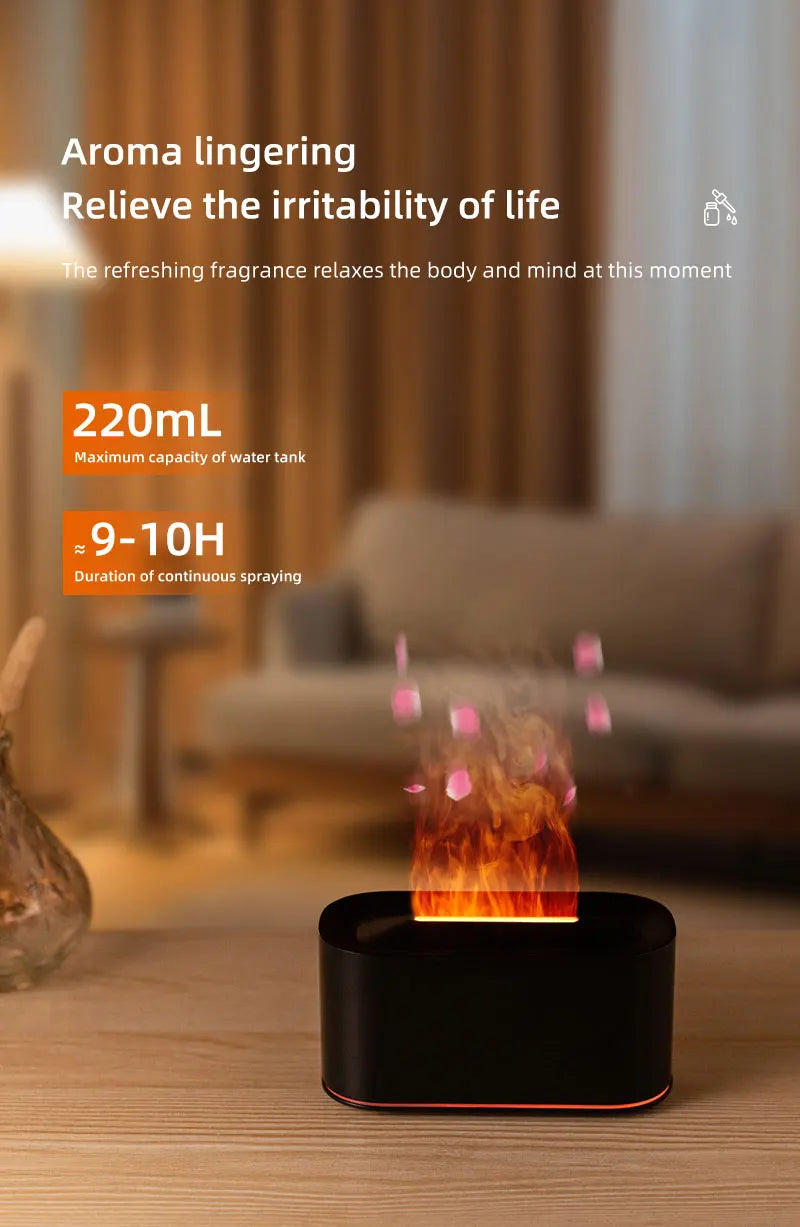 AromaHaven Fireplace Diffuser