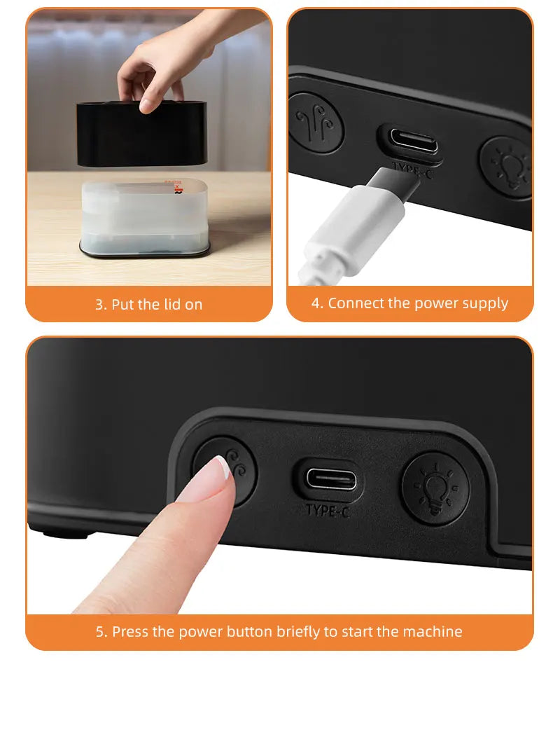 AromaHaven Fireplace Diffuser